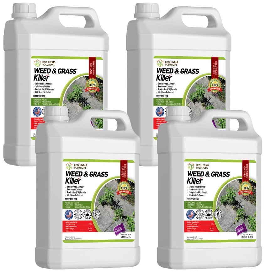 Organic Vinegar Weed Killer - 4 Gallon