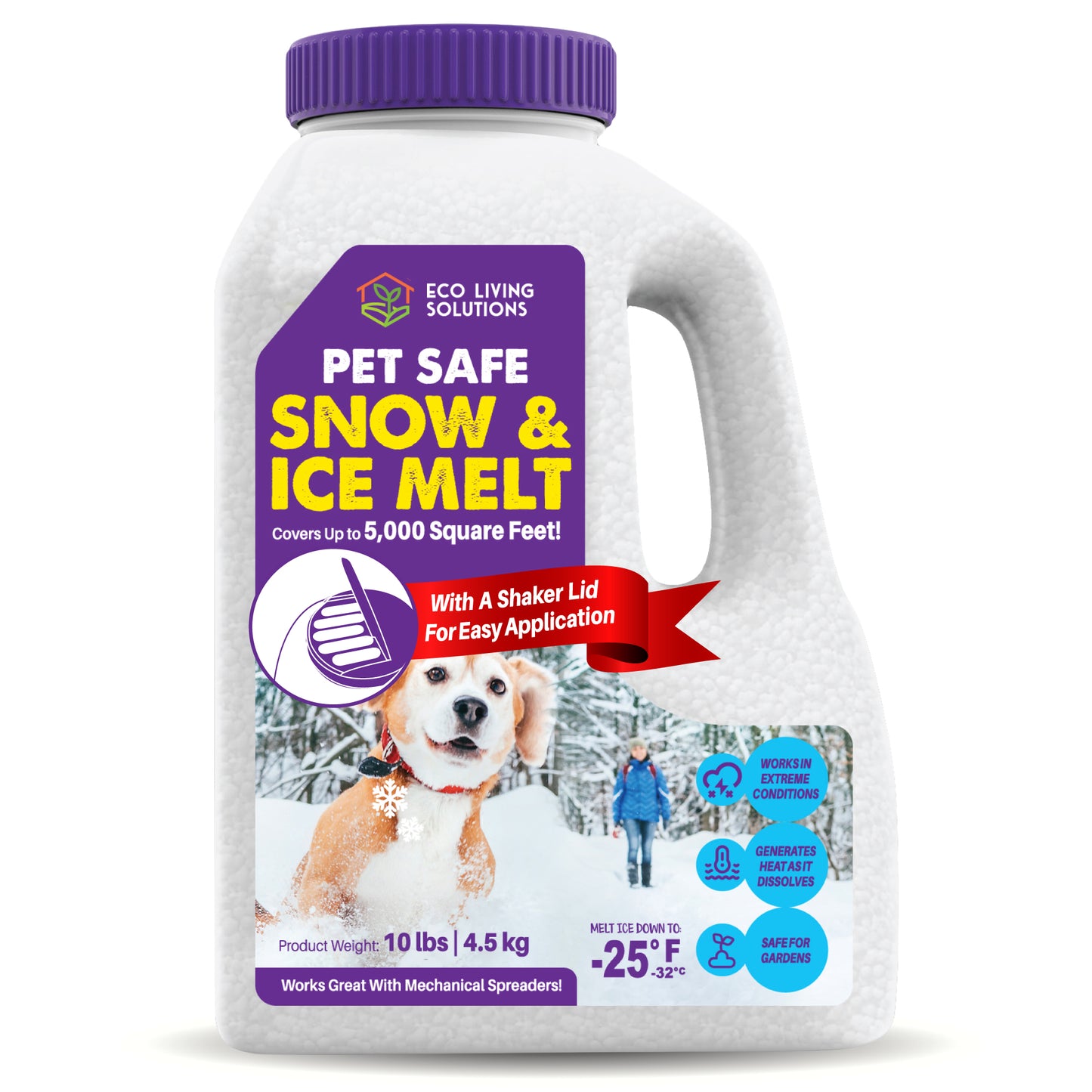 Eco Living Solutions | Pet Safe Snow & Ice Melt
